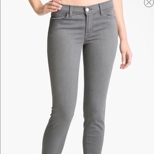 J Brand Skinny Grey Jeans